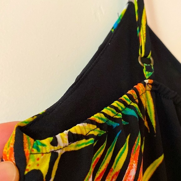 Love Tree Tropical Floral Wide Leg Jumpsuit - Picture 8 of 11